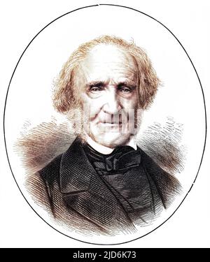 JOHN PYE (1782 - 1874), graveur. Version colorisée de : 10173162 Banque D'Images