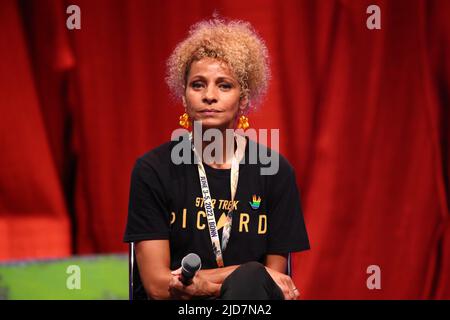 DEU, Deutschland, Bonn, 05,6.22, Maritim Hotel Bonn, Fed con 2022, Michelle Hurd (Ash vs Evil Dead, Law & Order: Special victimes Unit) Banque D'Images