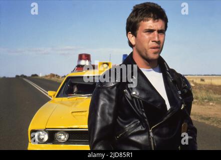 MEL GIBSON, MAD MAX, 1979, Banque D'Images