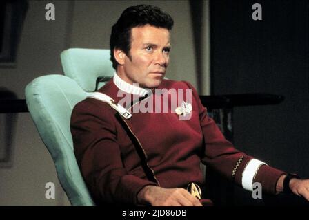 WILLIAM SHATNER (CAPITAINE KIRK), STAR TREK II : LA COLÈRE DE KHAN, 1982, Banque D'Images