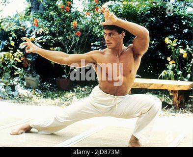 JEAN-CLAUDE VAN DAMME, BLOODSPORT, 1988, Banque D'Images