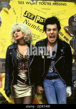 WEBB,OLDMAN, SID ET NANCY, 1986, Banque D'Images