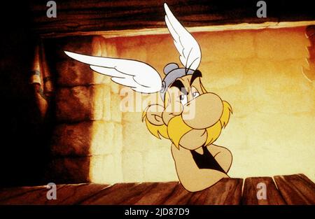 ASTÉRIX, ASTÉRIX ET LE GRAND COMBAT, 1989, Banque D'Images