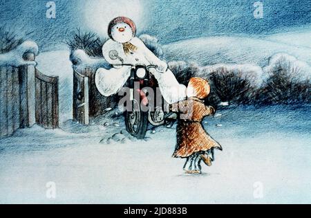 LE BONHOMME DE NEIGE, LE BONHOMME DE NEIGE, 1982, Banque D'Images