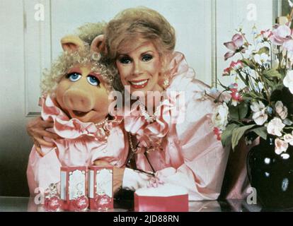 PIGGY, RIVIÈRES, LES MUPPETS PRENNENT MANHATTAN, 1984, Banque D'Images