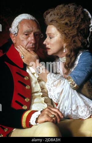 HAWTHORNE, MIRREN, LA FOLIE DU ROI GEORGE, 1994 Banque D'Images