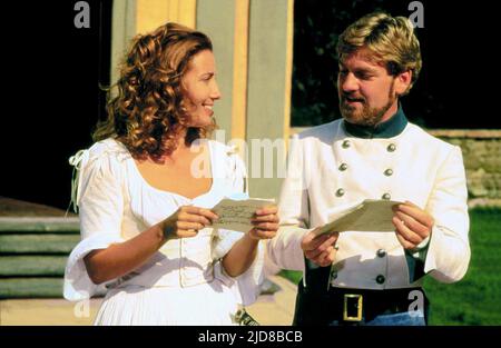 THOMPSON,BRANAGH, beaucoup de bruit pour rien, 1993 Banque D'Images