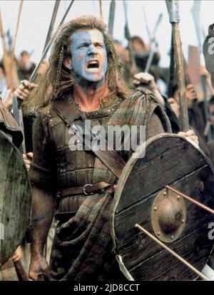 BRAVEHEART, de Mel Gibson, 1995 Banque D'Images