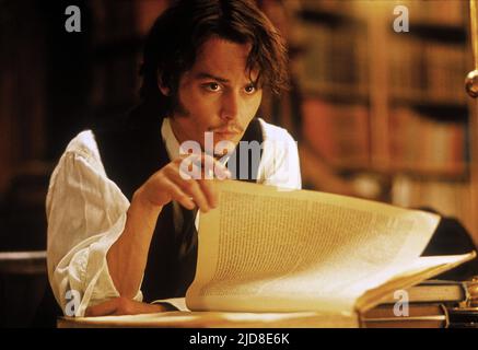 JOHNNY DEPP, DE HELL, 2001, Banque D'Images