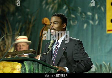 CHRIS ROCK, CHEF DE L'ÉTAT, 2003, Banque D'Images