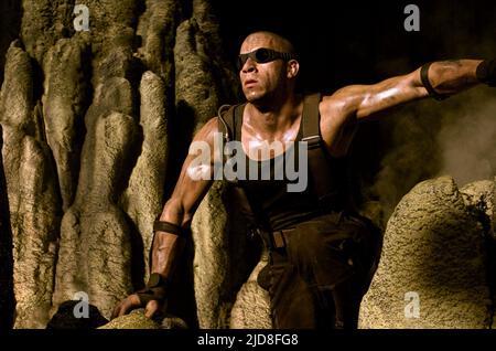 VIN DIESEL, LES CHRONIQUES DE RIDDICK, 2004, Banque D'Images