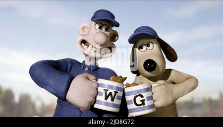 WALLACE, GROMIT, LA MALÉDICTION DE L'ÉTÉ-LAPIN, 2005, Banque D'Images