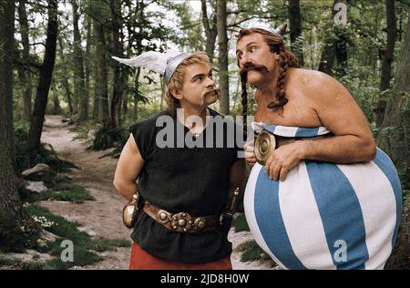 CONNILLAC,DEPARDIEU, ASTÉRIX AUX JEUX OLYMPIQUES, 2008, Banque D'Images