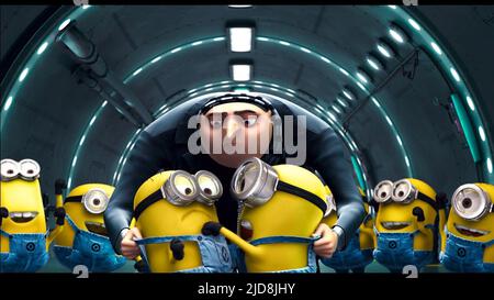 GRU,MINIONS, DÉTESTABLE MOI, 2010, Banque D'Images