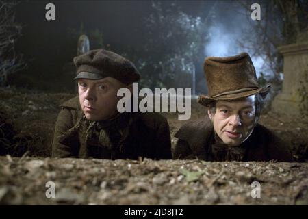 PEGG,SERKIS, BURKE ET HARE, 2010, Banque D'Images