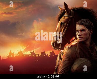 JEREMY IRVINE, CHEVAL DE GUERRE, 2011, Banque D'Images