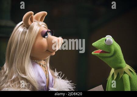 PIGGY, GRENOUILLE, LES MUPPETS, 2011, Banque D'Images