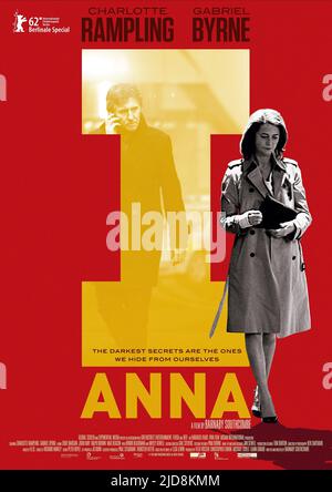 BYRNE, AFFICHE, I ANNA, 2012, Banque D'Images