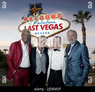 FREEMAN, DOUGLAS, NIRO, KLINE, LAST VEGAS, 2013, Banque D'Images