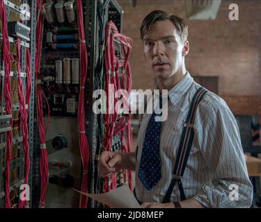 BENEDICT CUMBERBATCH, LE JEU D'IMITATION, 2014, Banque D'Images