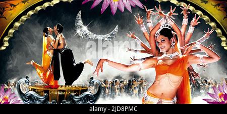 KHAN, PADUKONE, OM SHANTI OM, 2007, Banque D'Images