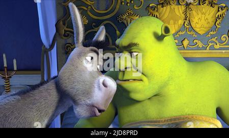 ÂNE,SHREK, SHREK LE TROISIÈME, 2007, Banque D'Images