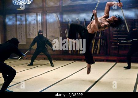 PLUIE, NINJA ASSASSIN, 2009, Banque D'Images