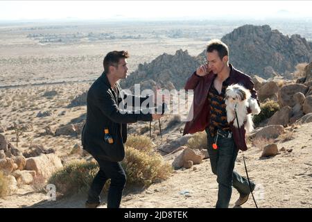 FARRELL,ROCKWELL, SEPT PSYCHOPATHES, 2012, Banque D'Images