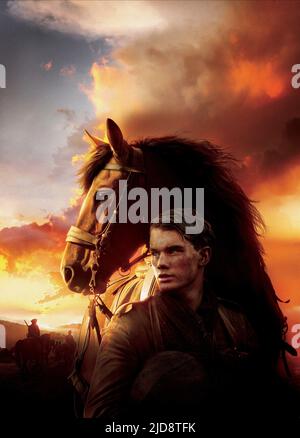 JEREMY IRVINE, CHEVAL DE GUERRE, 2011, Banque D'Images
