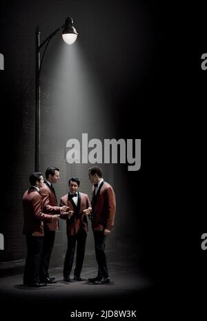 LOMENDA,BERGEN,JEUNE,PIAZZA, JERSEY BOYS, 2014, Banque D'Images