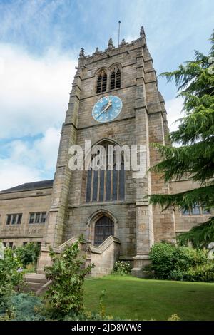 Cathédrale de Bradford, Bradford, West Yorkshire, Angleterre. Banque D'Images