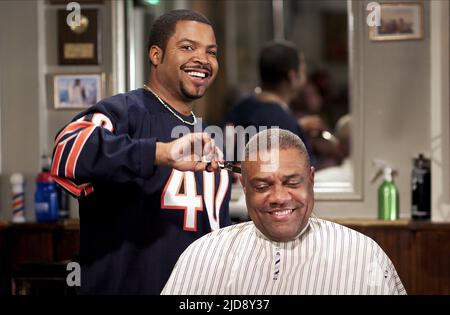 ICE CUBE, BARBERSHOP 2: RETOUR EN AFFAIRES, 2004, Banque D'Images