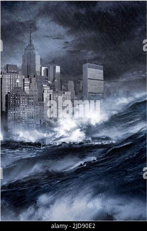 LA VAGUE DE MARÉE FRAPPE NEW YORK, LE LENDEMAIN DE DEMAIN, 2004, Banque D'Images