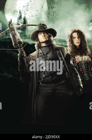 JACKMAN, BECKINSALE, VAN HELSING, 2004, Banque D'Images