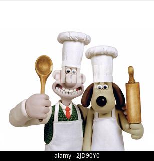 WALLACE, GROMIT, LA MALÉDICTION DE L'ÉTÉ-LAPIN, 2005, Banque D'Images