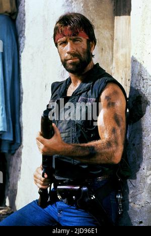 CHUCK NORRIS, LONE WOLF MCQUADE, 1983, Banque D'Images