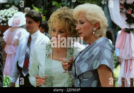 PARTON, DUKAKIS, ACIER MAGNOLIAS, 1989, Banque D'Images