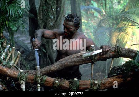 ARNOLD SCHWARZENEGGER, PREDATOR, 1987, Banque D'Images