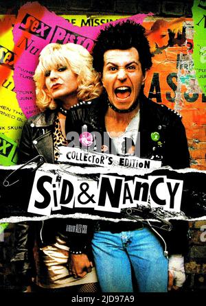 WEBB,POSTER, SID ET NANCY, 1986, Banque D'Images