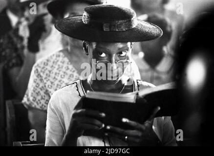 WHOOPI GOLDBERG, LA COULEUR POURPRE, 1985, Banque D'Images