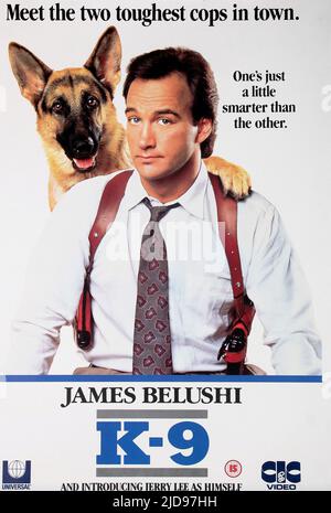 LEE, AFFICHE, K-9, 1989, Banque D'Images