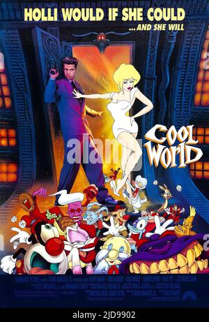 BRAD PITT, COOL WORLD, 1992, Banque D'Images