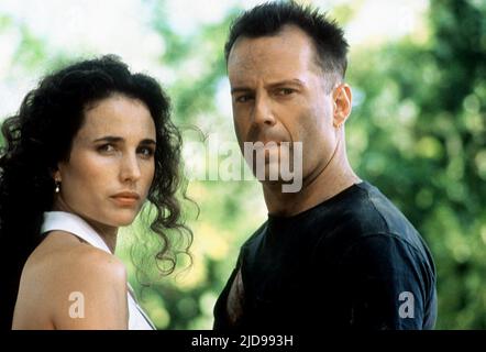 MACDOWELL, WILLIS, HUDSON HAWK, 1991, Banque D'Images