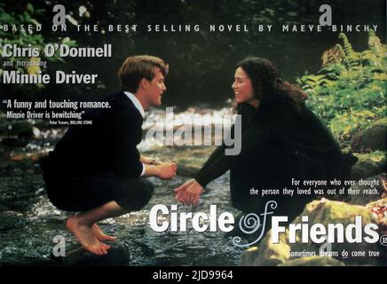 O'DONNELL,AFFICHE, CERCLE D'AMIS, 1995, Banque D'Images