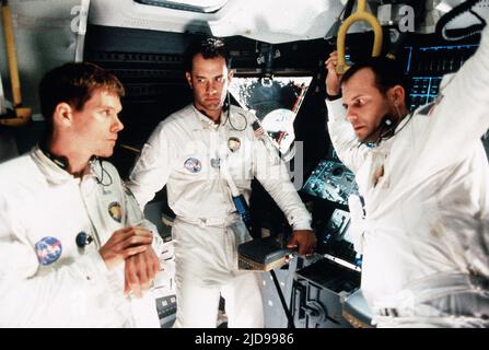 BACON, HANKS, PAXTON, APOLLO 13, 1995, Banque D'Images