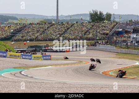 Hohenstein Ernstthal, Allemagne. 19 juin 2022. MotoGP Liqui Moly Motorrad Grand Prix Deutschland au circuit Sachsenring, Hohenstein-Ernstthal, Allemagne. Photo: Crédit: Piotr Zajac/Alamy Live News Banque D'Images