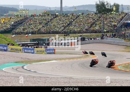 Hohenstein Ernstthal, Allemagne. 19 juin 2022. MotoGP Liqui Moly Motorrad Grand Prix Deutschland au circuit Sachsenring, Hohenstein-Ernstthal, Allemagne. Photo : Banque D'Images