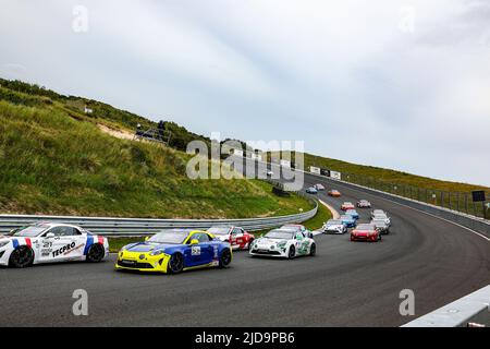 22 GARCIN Alexis (fra), Herrero Racing, Alpine A110 CUP, action pendant la ronde 3rd de l'Alpine Europa Cup 2022, de 17 juin à 19 sur le circuit Zandvoort à Zandvoort, pays-Bas - photo Gregory Lenormand / DPPI Banque D'Images