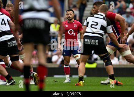 Twickenham, Royaume-Uni. 19th juin 2022. Angleterre V Barbarians. Stade de Twickenham. Twickenham. Danny Care (Angleterre) pendant le match de rugby Angleterre V Barbarians. Credit: Sport en images/Alamy Live News Banque D'Images