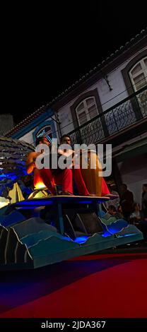 Festival à Sanjoaninas Angra prendre un souffle profond et aller danser, qui a commencé sur 17 juin 2022 Banque D'Images